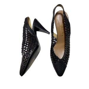 Petra Italy Firenze Shoes 8M 3 1/2 Heel Leather